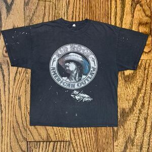 Distressed Kid Rock Country Music Concert Band T Shirt